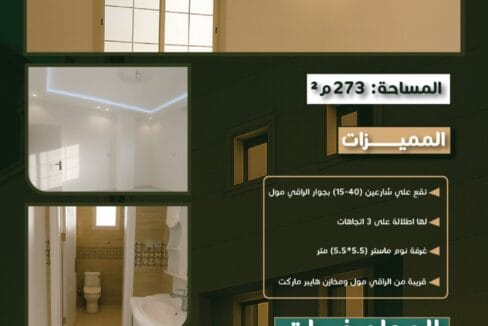 شقة تمليك دور كامل